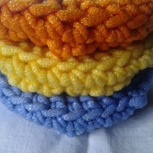 Hand made scrubbies. Extra thick